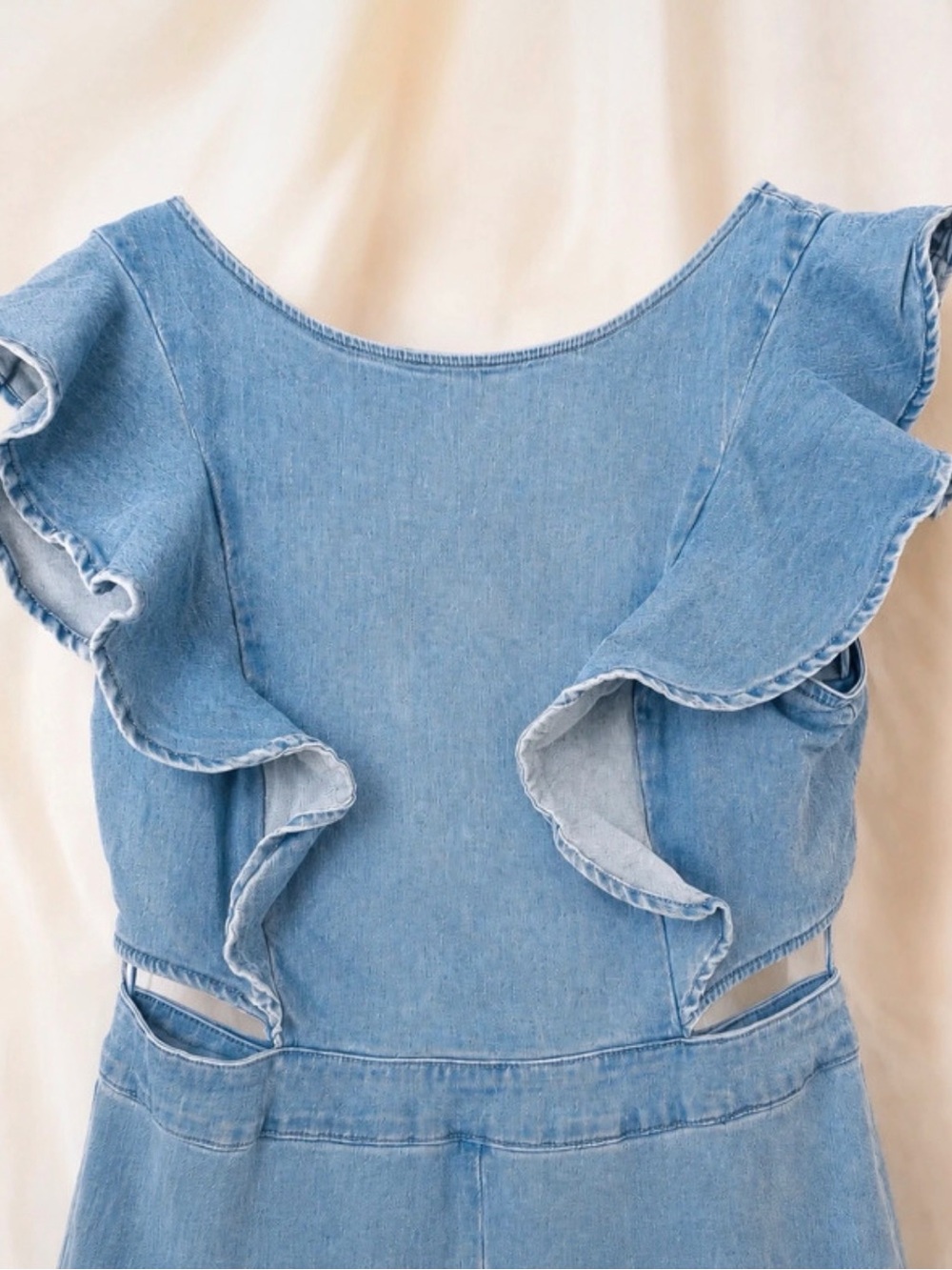 NWT Women’s light blue getting jumpsuit